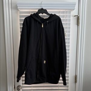 Carhartt Black Zip Up Sweater